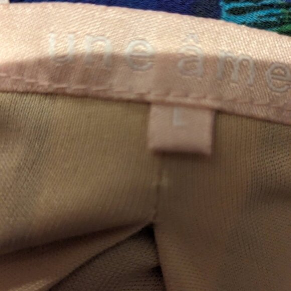 NWT Une Ame Boho Floral Bell Sleeve High-Low Dress | Size L - Picture 3 of 7